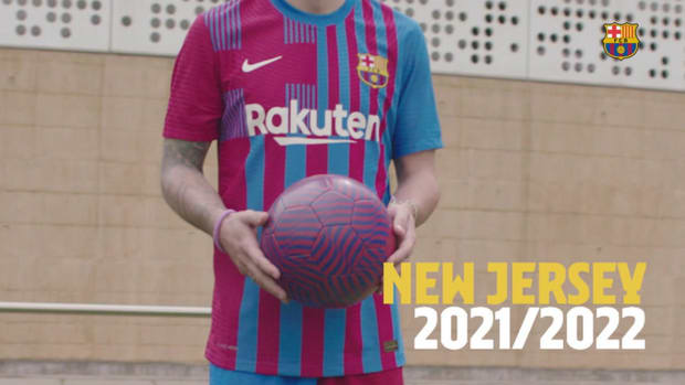 Barcelona unveil new 2021-22 Home Kit